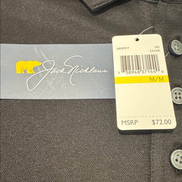 Jack Nicklaus Men’s Pocket Polo. Size Medium - Picture 4 of 10